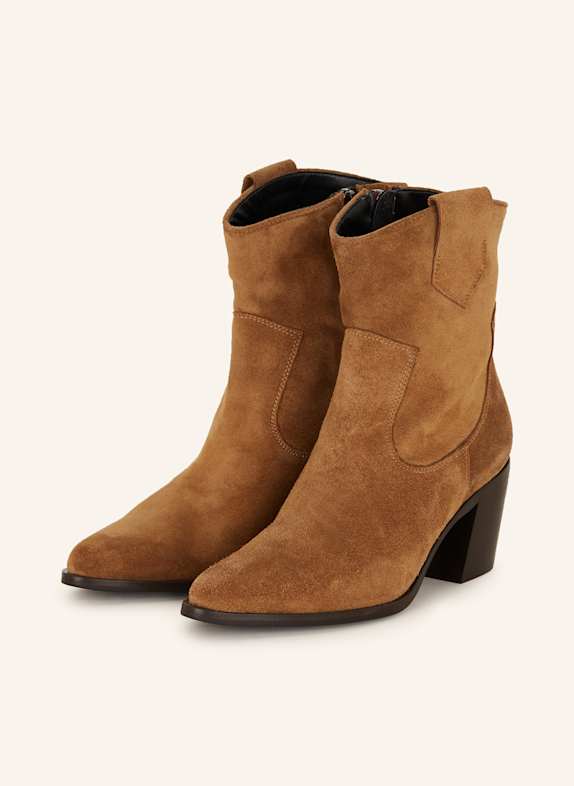 darling harbour Cowboy Boots BRAUN