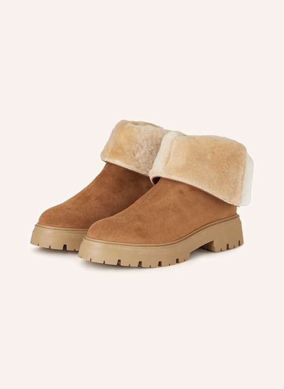 darling harbour Plateau-Boots LAIKA HELLBRAUN