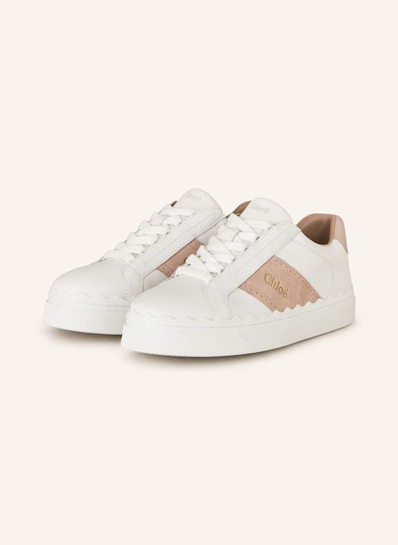 Chloé Sneakersy LAUREN 6J4 Light Nude