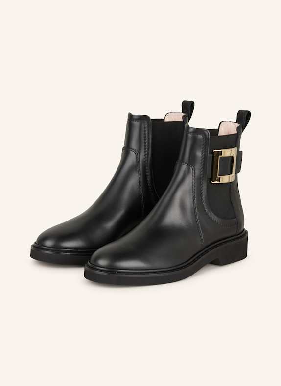 Roger Vivier Chelsea-Boots VIV RANGERS SCHWARZ