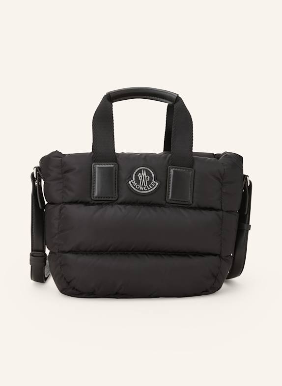 MONCLER Torba shopper CARADOC MINI CZARNY