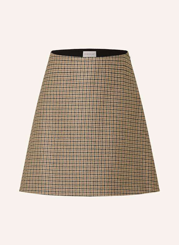 MONCLER Skirt BEIGE/ DARK BLUE/ LIGHT BROWN