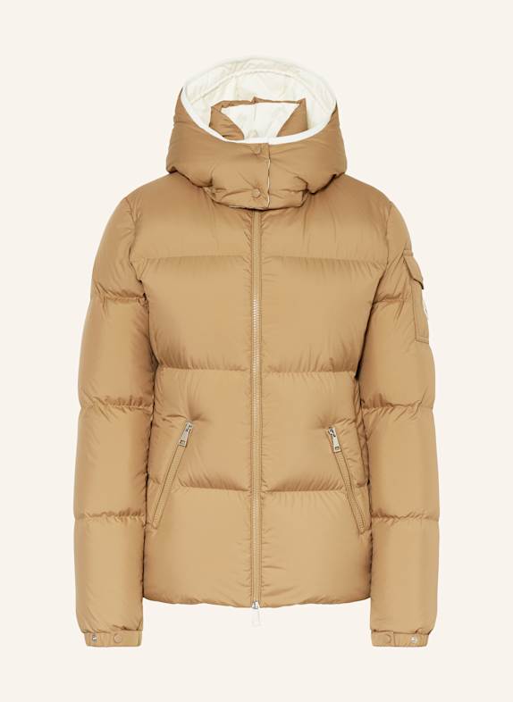 MONCLER Down jacket FOURMINES with detachable hood BEIGE