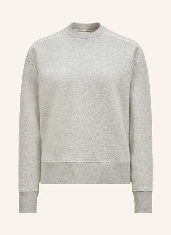 MONCLER Bluza nierozpinana SZARY