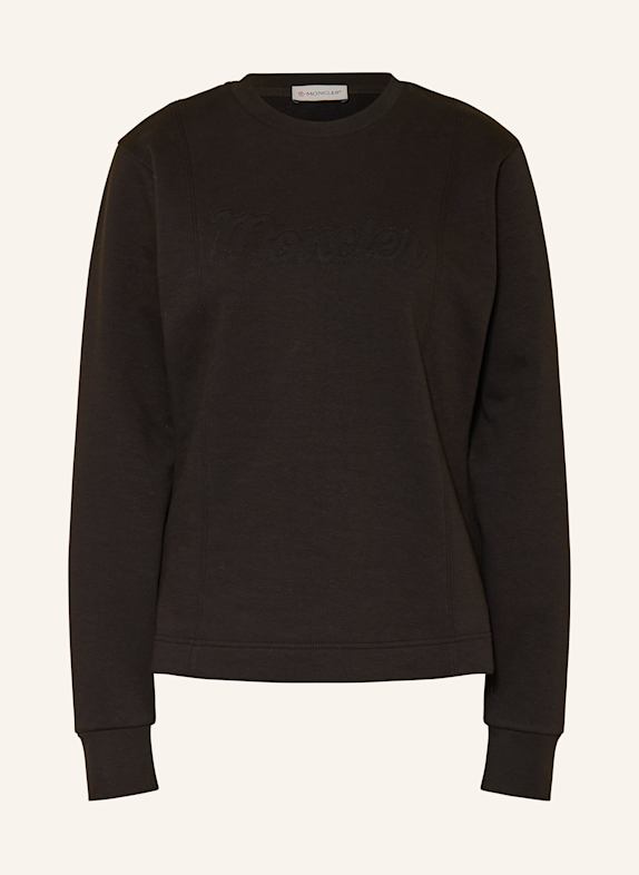 MONCLER Bluza nierozpinana CZARNY