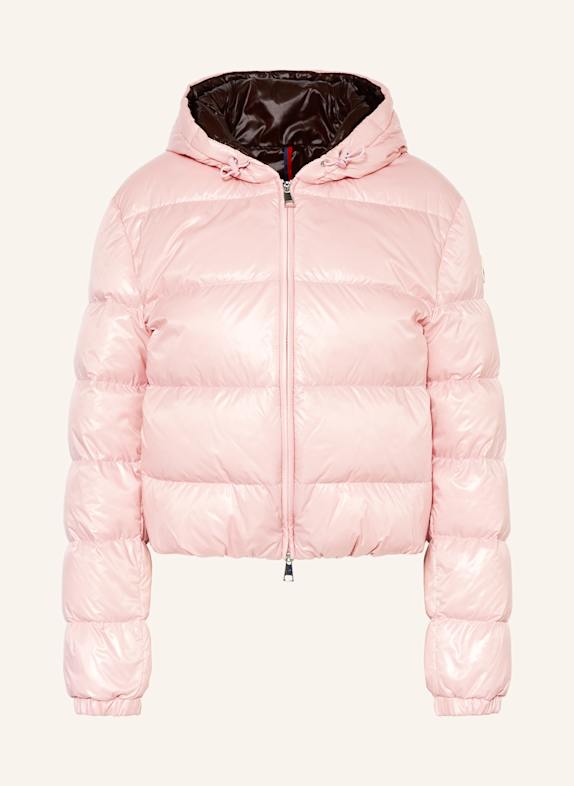 MONCLER Down jacket BAYARD PINK