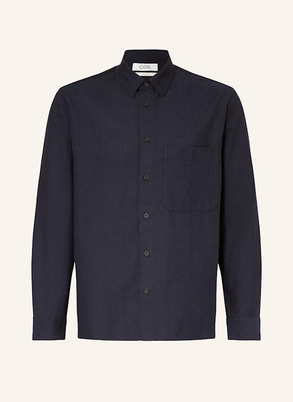 COS Hemd Relaxed Fit DUNKELBLAU