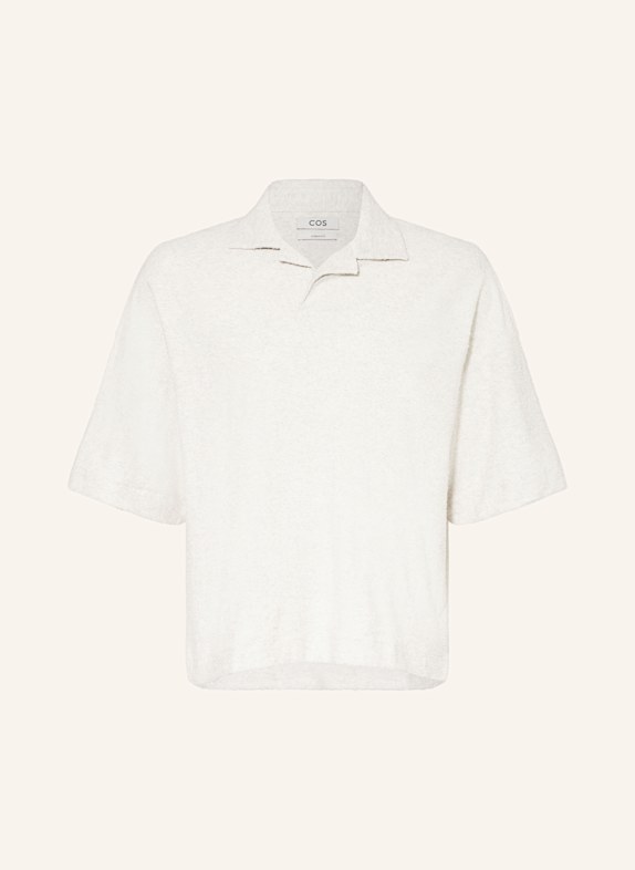 COS Jersey-Poloshirt Oversized Fit HELLGRAU