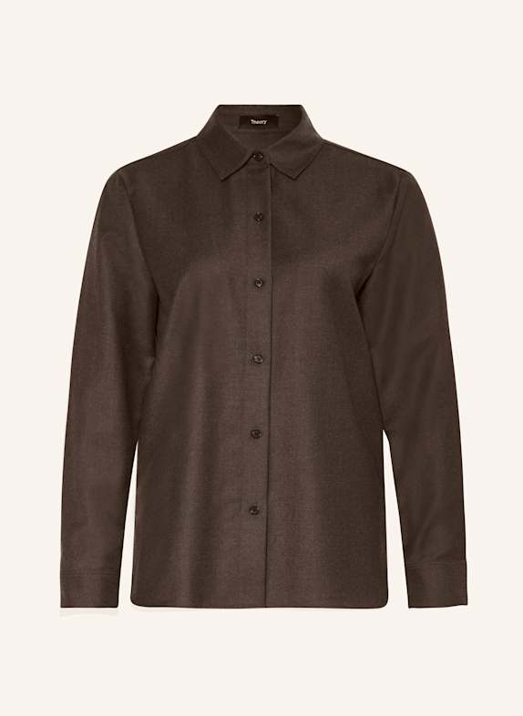 Theory Shirt blouse DARK BROWN