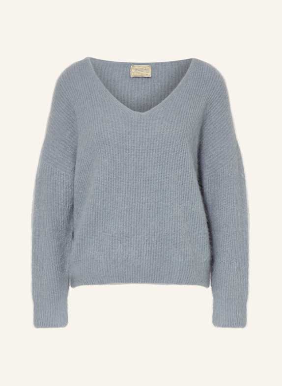 Herrlicher Pullover LINORA BLAUGRAU