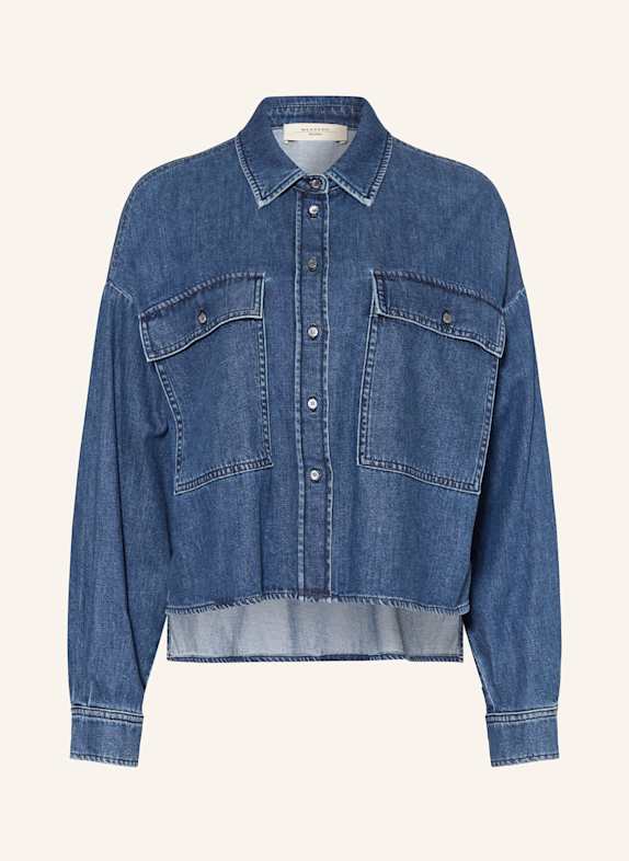 WEEKEND Max Mara Jeansbluse ZEMIRA BLAU