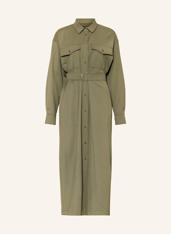 WEEKEND Max Mara Hemdblusenkleid CLOWN KHAKI