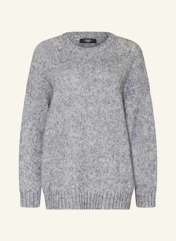 WEEKEND Max Mara Pullover ANTONY mit Glitzergarn SILBER/ GRAU