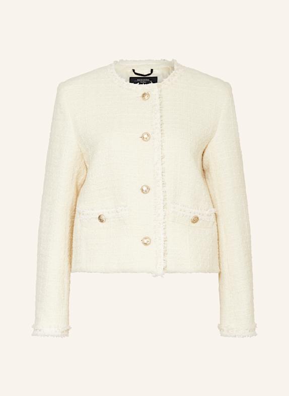 WEEKEND Max Mara Bouclé-Jacke BALIA ECRU