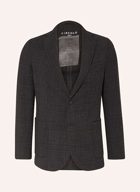 CIRCOLO 1901 Sakko Extra Slim Fit SCHWARZ/ DUNKELGRAU