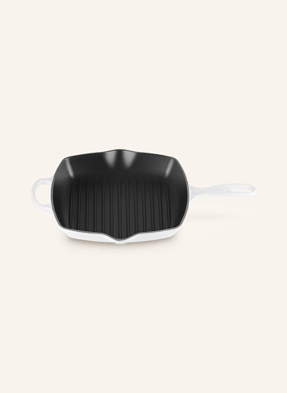 LE CREUSET Grillpfanne SIGNATURE WHITE