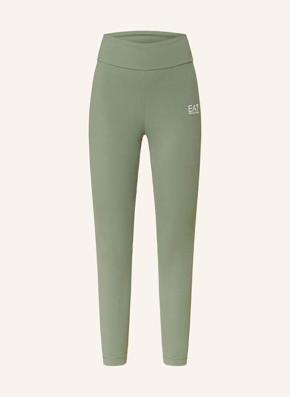 EA7 EMPORIO ARMANI Legíny ZELENÁ