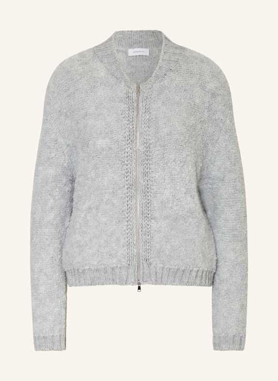 darling harbour Strickjacke SILBERGRAU