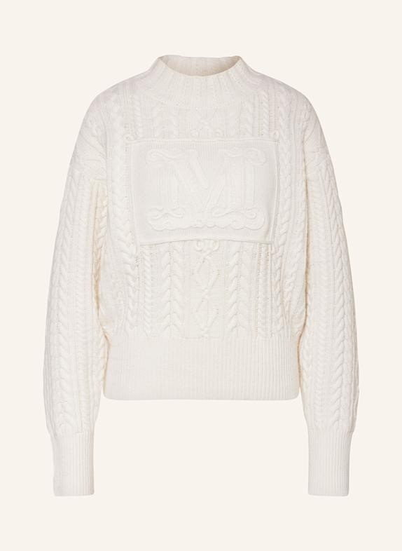 Max Mara Pullover MIRANDA mit Cashmere ECRU