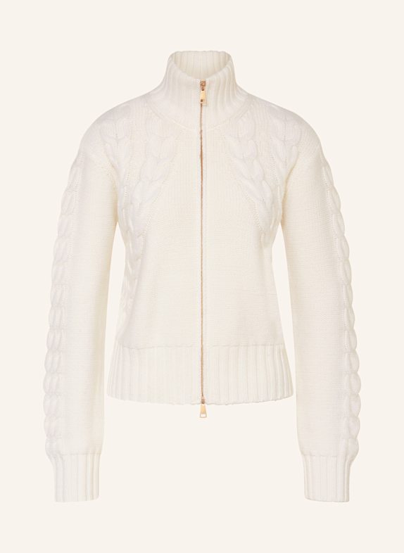 Max Mara Cape JAGO with silk ECRU