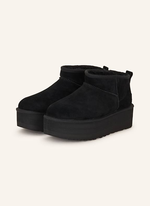 UGG Platform boots CLASSIC ULTRA MINI PLATFORM BLACK
