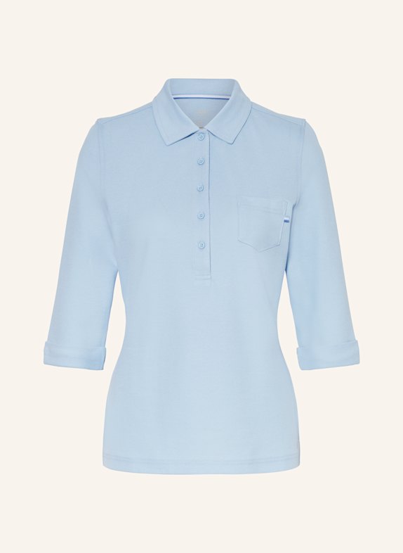 JOY sportswear Koszulka polo z piki GISELE z rękawami 3/4 JASNONIEBIESKI