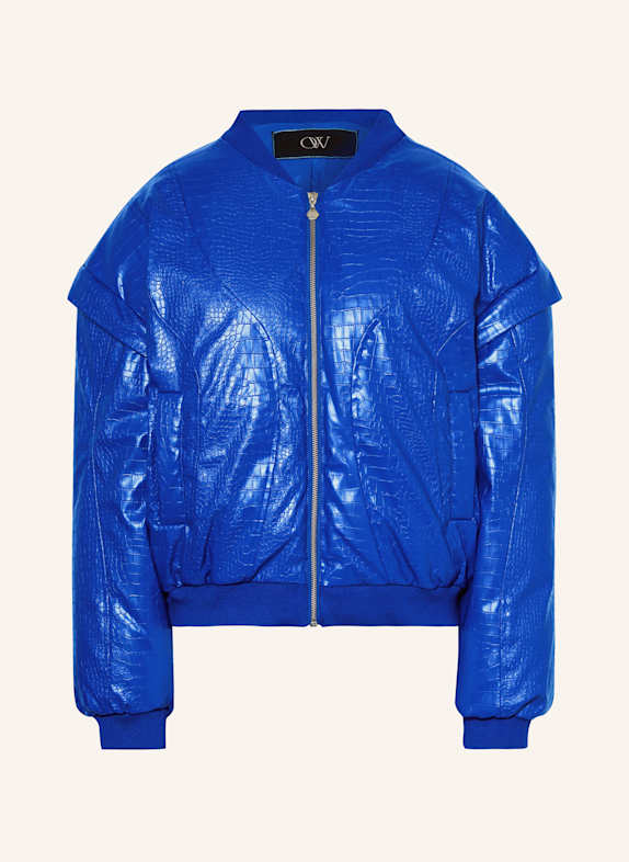 OW Collection Weiße Sneaker für Herren BLAU