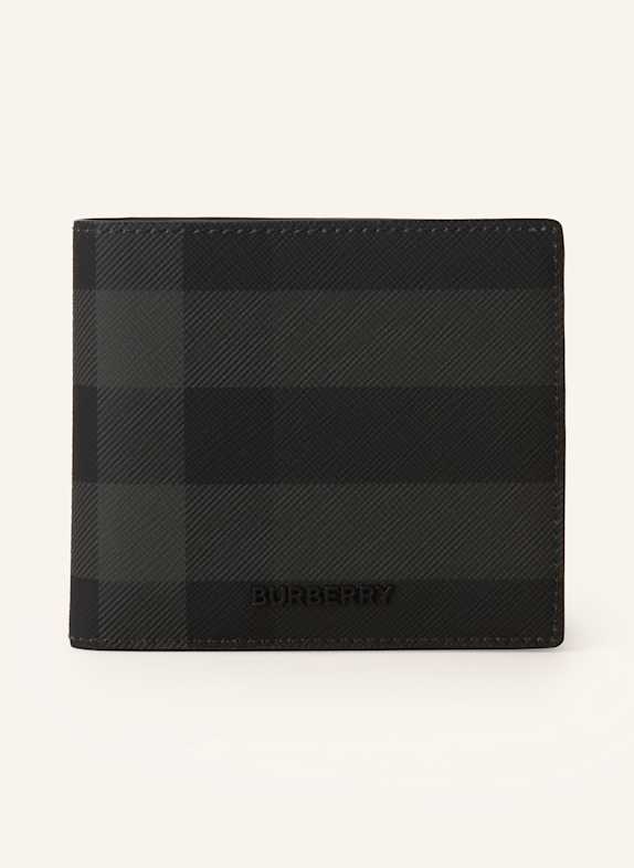 BURBERRY Portfel CZIEMNOSZARY/ CZARNY