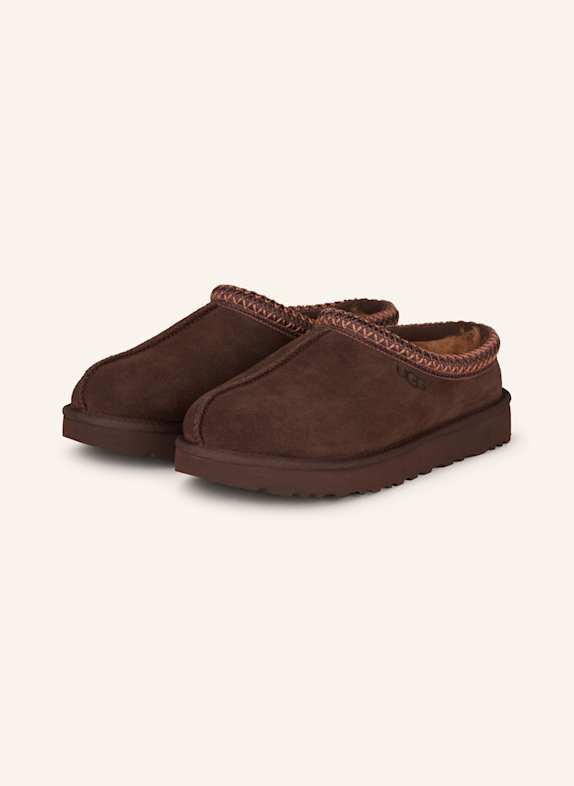 UGG Pantoletten TASMAN DUNKELBRAUN