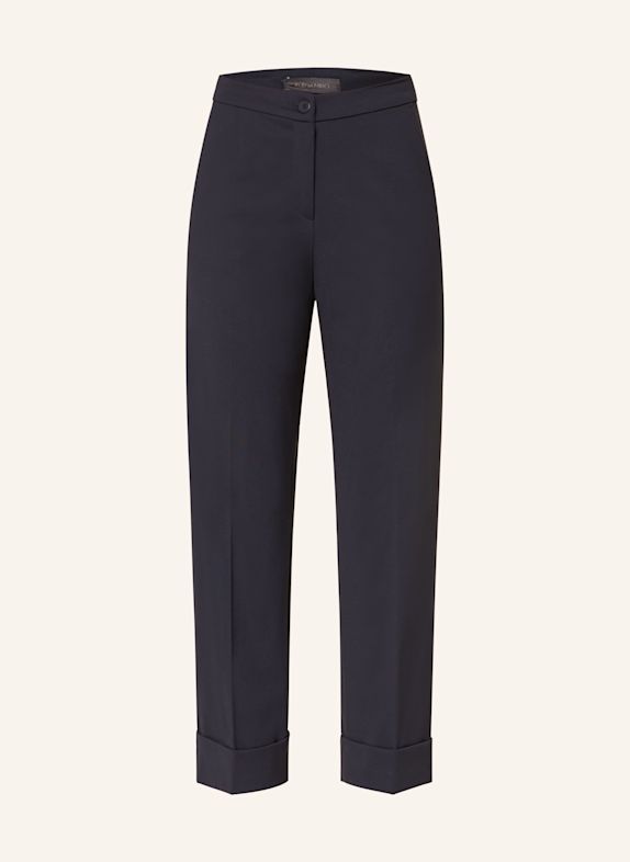 ELENA MIRO Jersey pants DARK BLUE