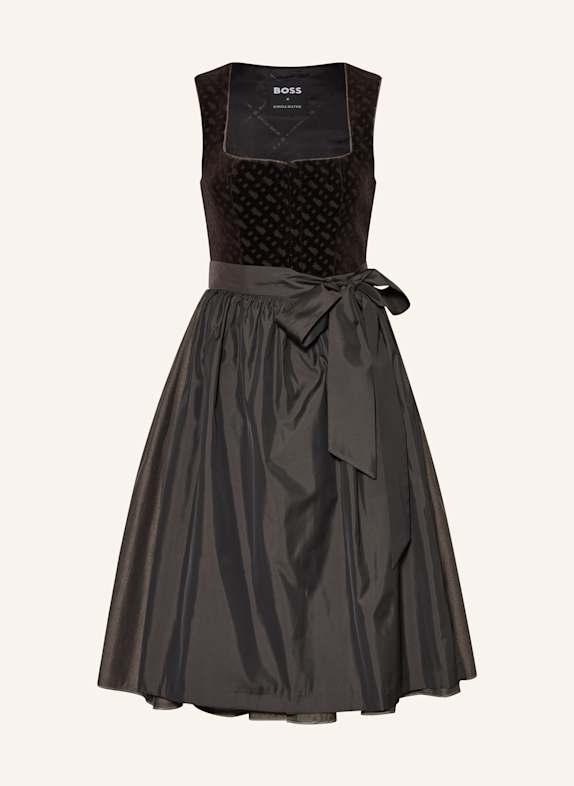 BOSS Dirndl BB TAUPE/ DARK BROWN