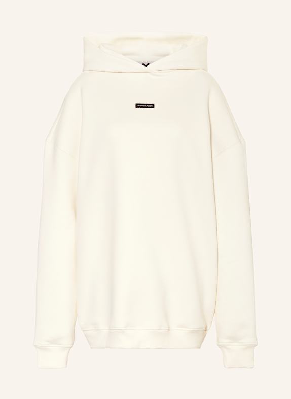 KARO KAUER Oversized-Hoodie ECRU