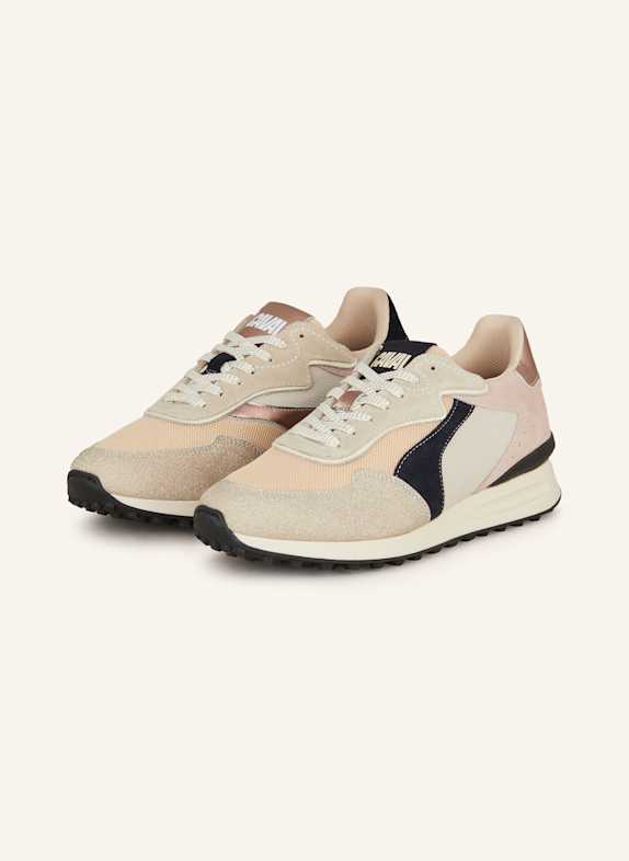 CAVAL Sneakersy WAVE BLADORÓŻOWY / CZARNY / SZARY