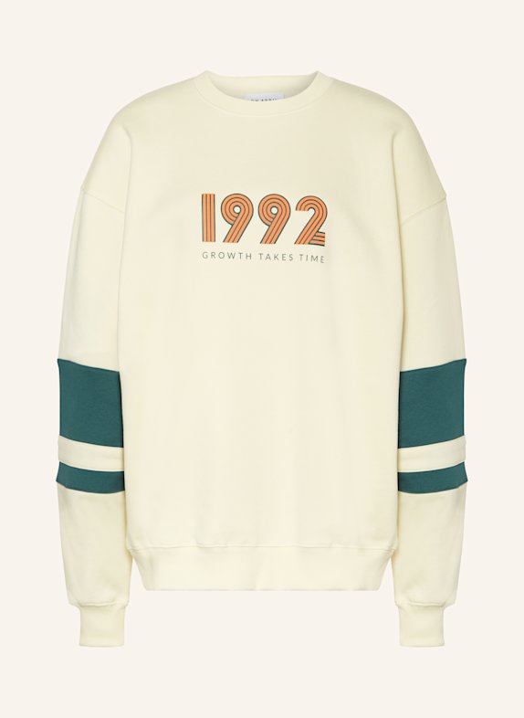 OH APRIL Oversized-Sweatshirt BUTTERCREAM 1992 HELLGELB/ ORANGE