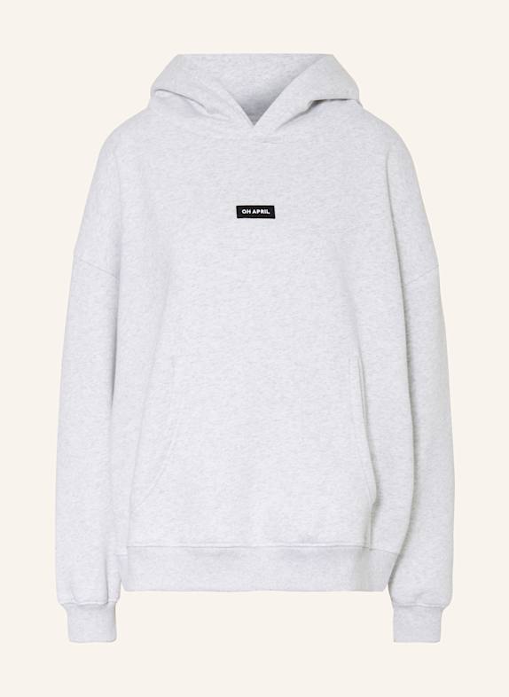 OH APRIL Oversized-Hoodie BOYFRIEND HELLGRAU