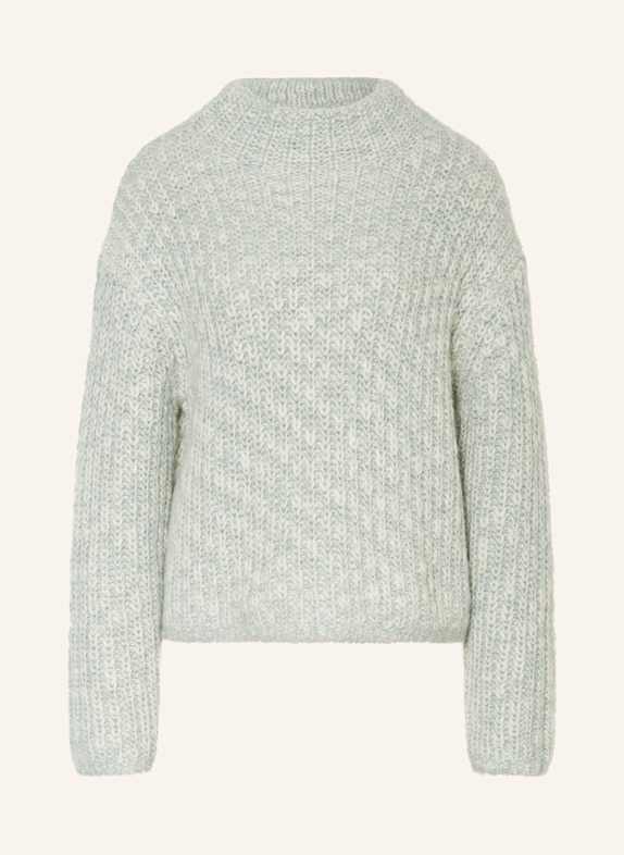 OPUS Pullover PERKE BLAUGRAU/ WEISS
