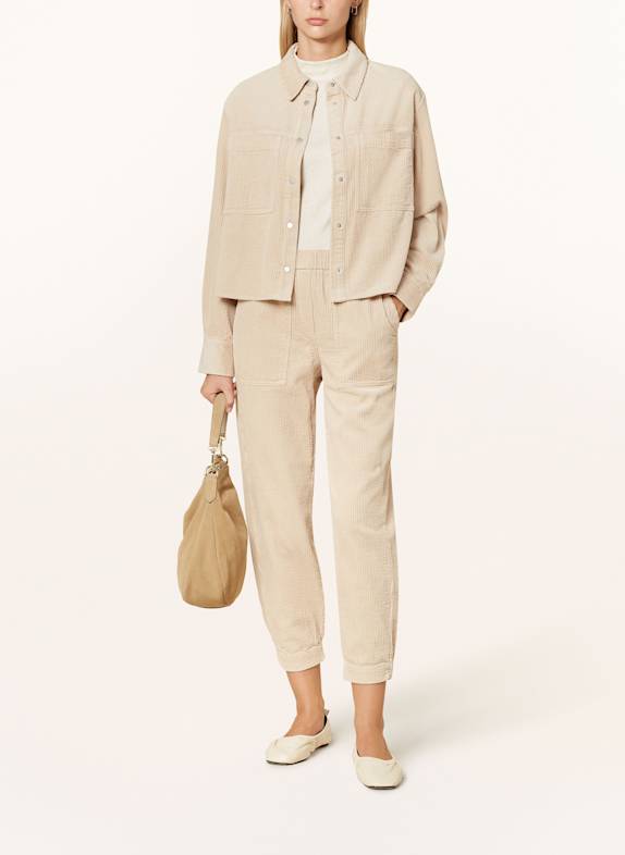 OPUS Cord-Overshirt FALBA BEIGE