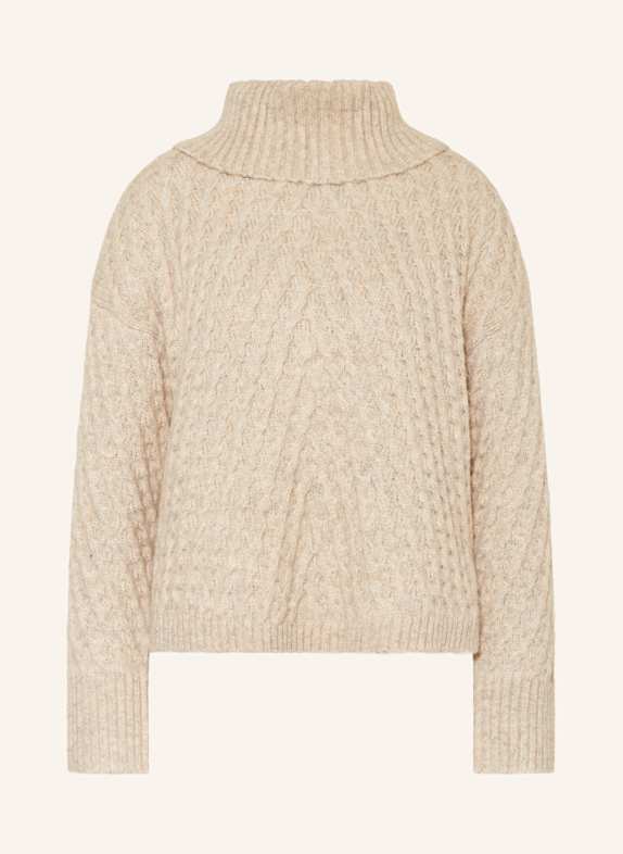OPUS Rollkragenpullover PLINEA BEIGE
