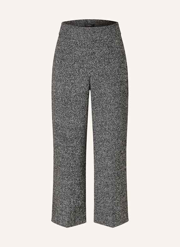OPUS Culotte MISHA aus Bouclé SCHWARZ/ WEISS