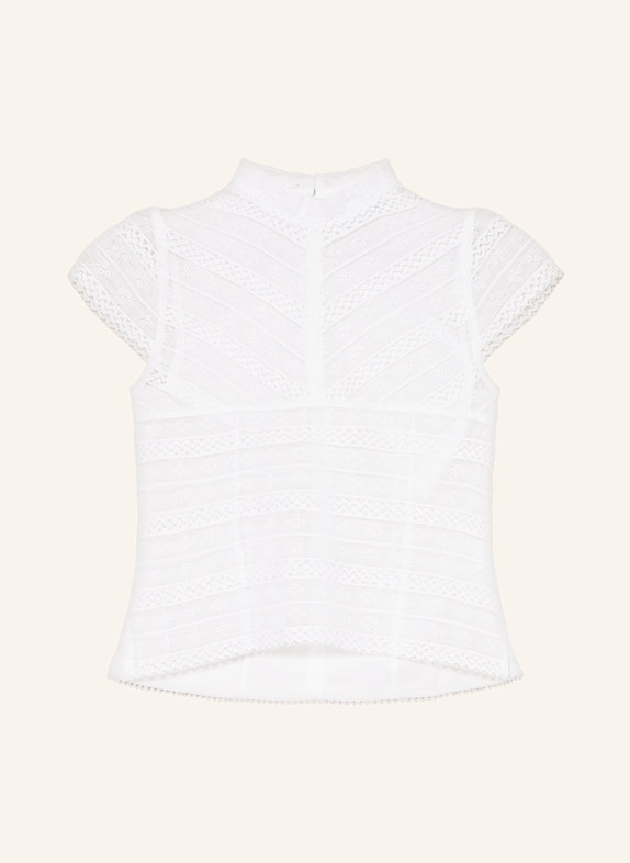 anno domini Dirndlbluse VICKY aus Spitze WEISS