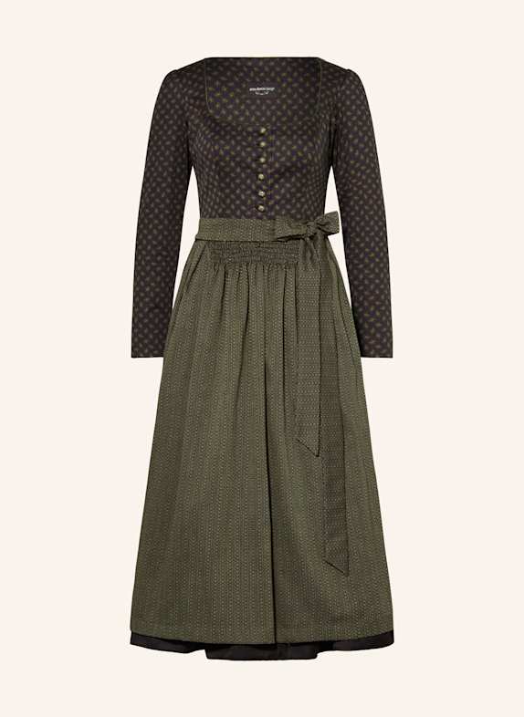 anno domini Dirndl AMREI SCHWARZ/ GRÜN/ FUCHSIA