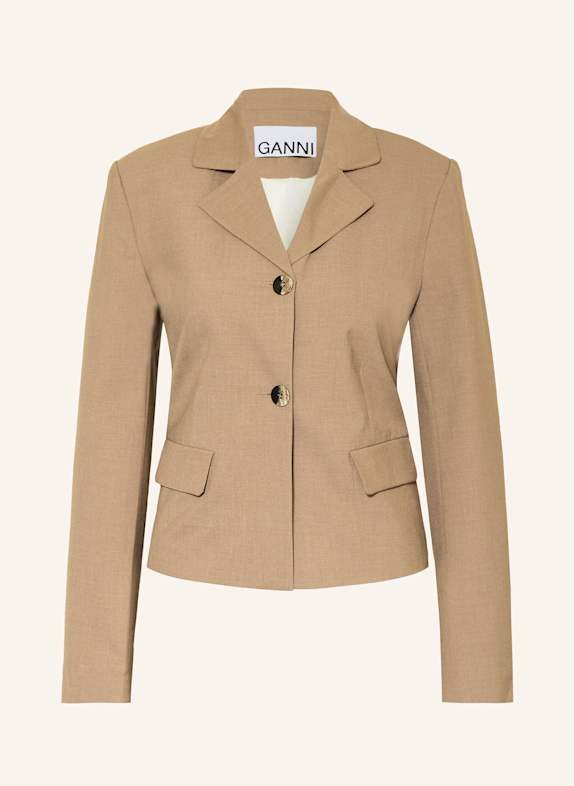 GANNI Blazer CAMEL