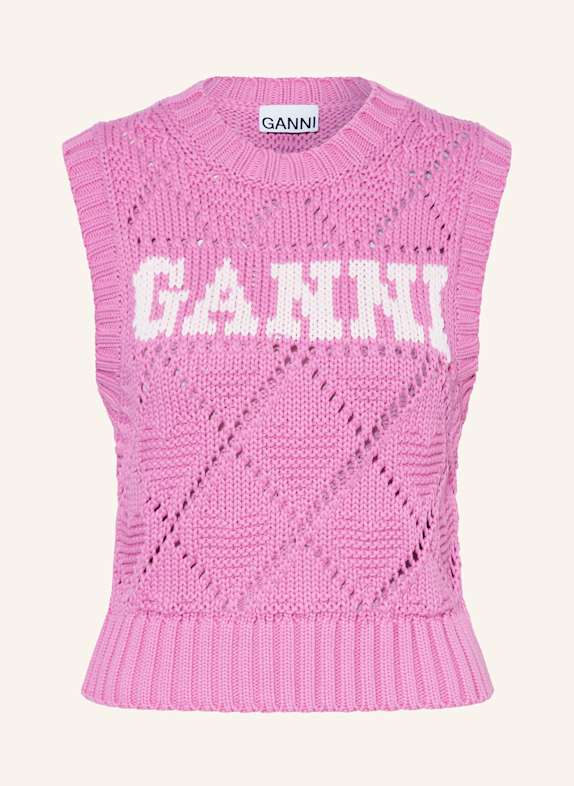GANNI Pullunder PINK