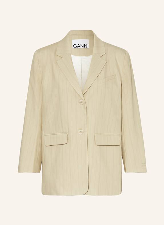 GANNI Blazer HELLBRAUN/ TAUPE