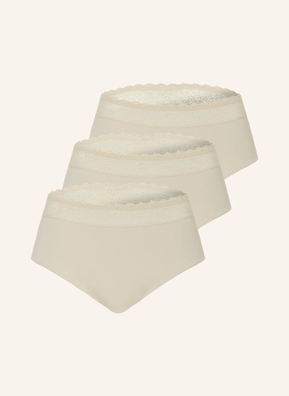 Triumph 3er-Pack Taillenslips FEEL OF MODAL CREME