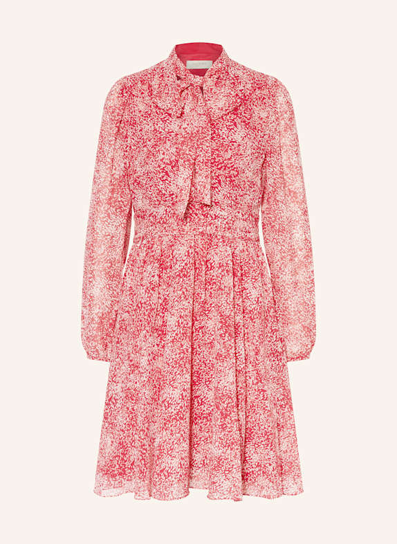 HOBBS Sukienka JANAYA MOCNORÓŻOWY/ BIAŁY