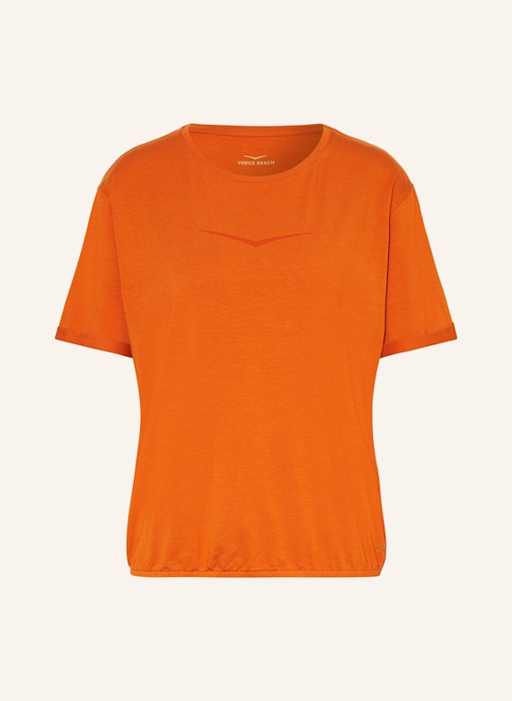 VENICE BEACH T-Shirt FREYA DUNKELORANGE