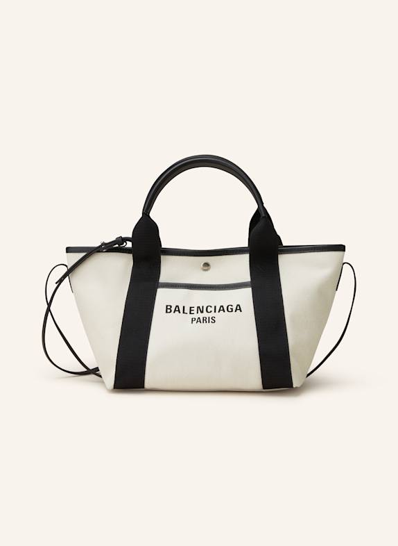 BALENCIAGA Handtasche BIARRITZ SMALL CREME/ SCHWARZ