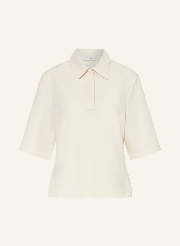 COS Douuod Kids stripe-print long-sleeved shirt ECRU