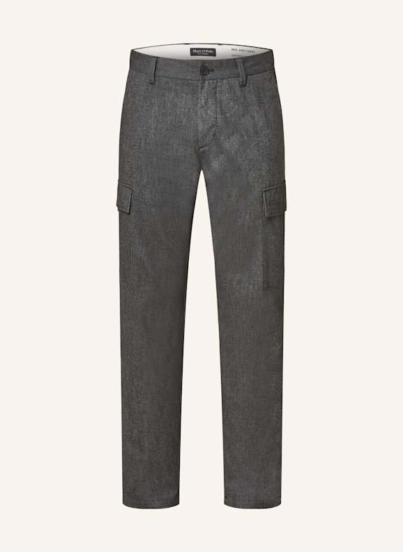 Marc O'Polo Cargohosen OSBY Tapered Fit SCHWARZ/ DUNKELGRAU